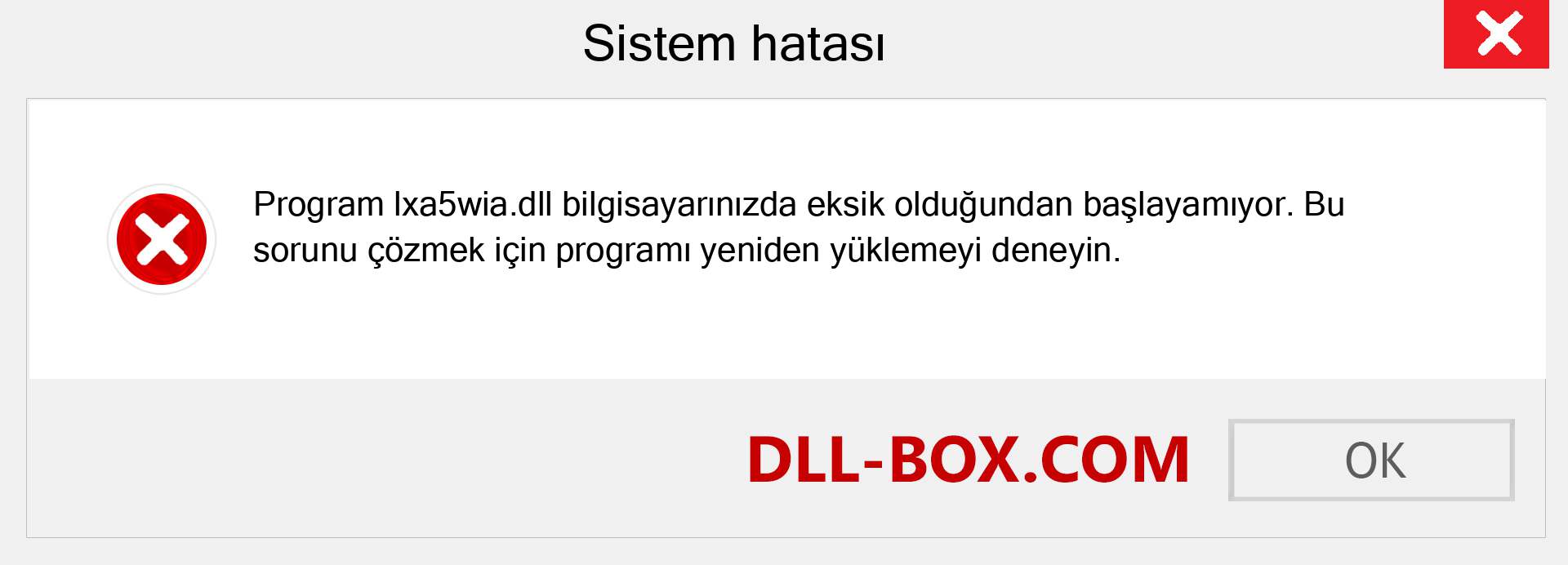 lxa5wia.dll dosyası eksik mi? Windows 7, 8, 10 için İndirin - Windows'ta lxa5wia dll Eksik Hatasını Düzeltin, fotoğraflar, resimler